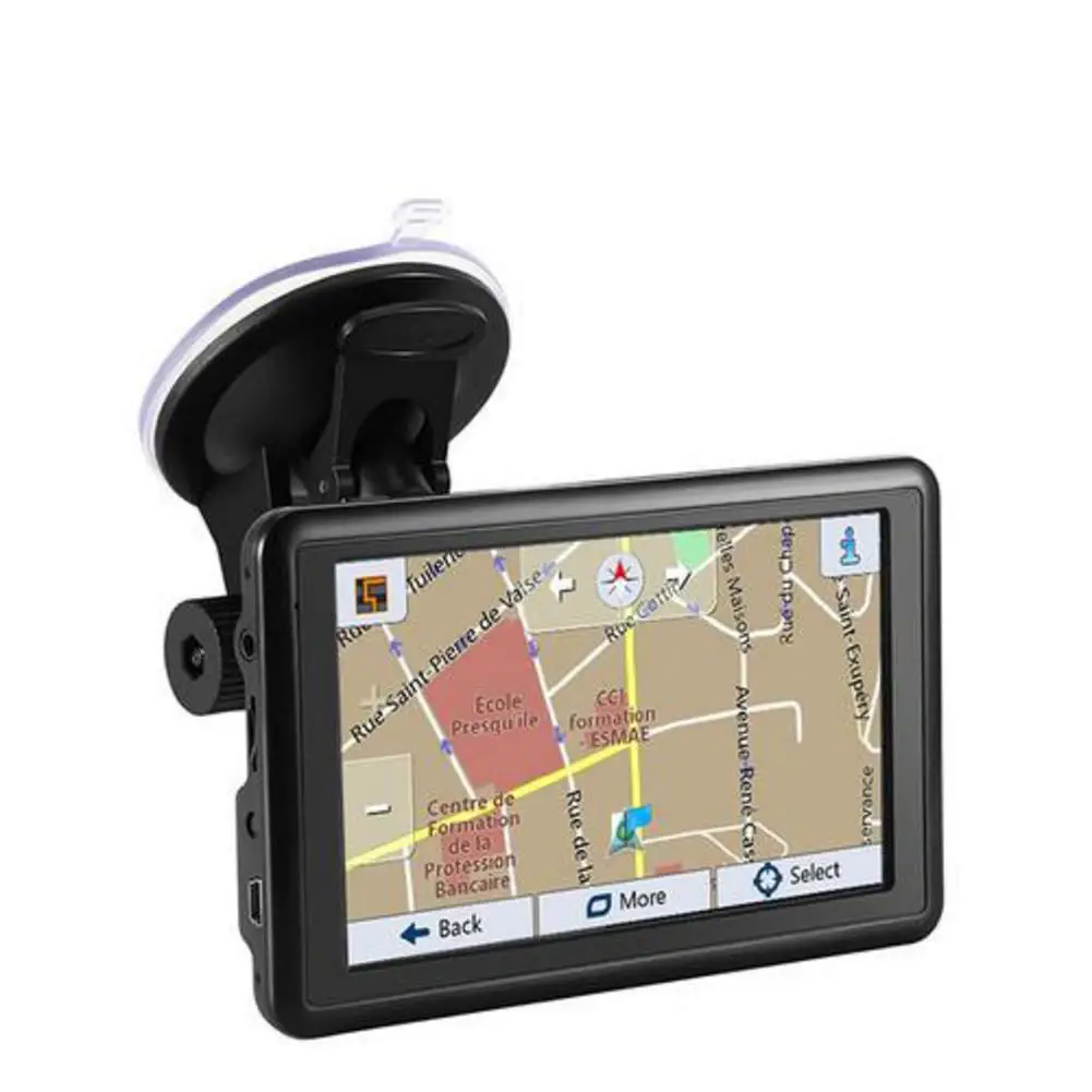 Портативное автомобильное зарядное устройство с GPS USB-зарядкой FM-трансмиттером