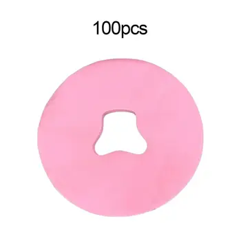 

100pcs Disposable Non-woven Fabric Headrest/Pillow Face Covers Absorbent Medical Grade Silicone Beauty Bed Face Covers