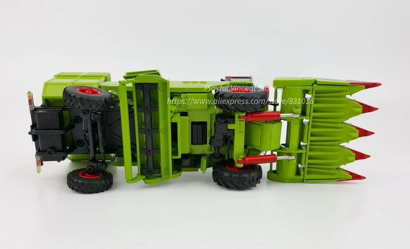 Супер Значение fine 1:48 Китай 4YZ-4 самоходный кукурузный комбайн модель трактора Сборная модель из сплава