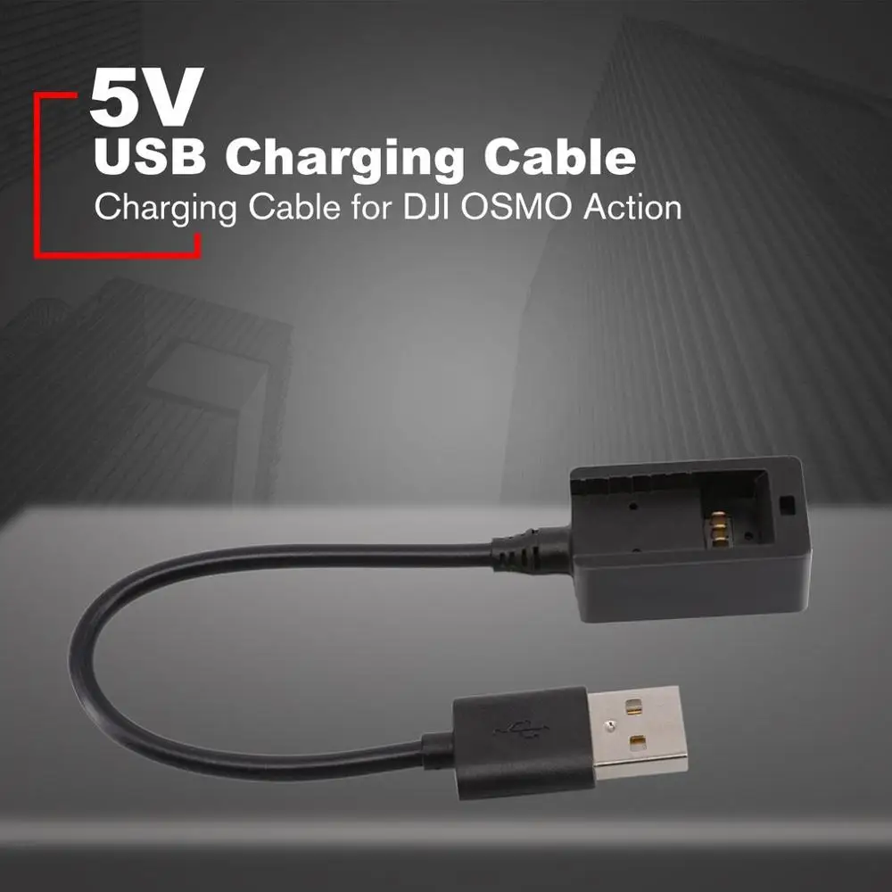 5V умная батарея быстрой зарядки зарядное usb-устройство кабель для DJI OSMO аксессуары для экшн-камеры