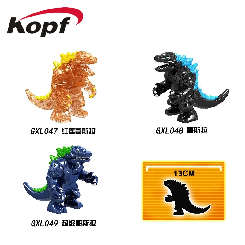 

Single Sale Building Blocks Movie Red Lotus Creatures One-Eyed Skeleton Alien Figures Toys For Children GXL047 GXL048 GXL049