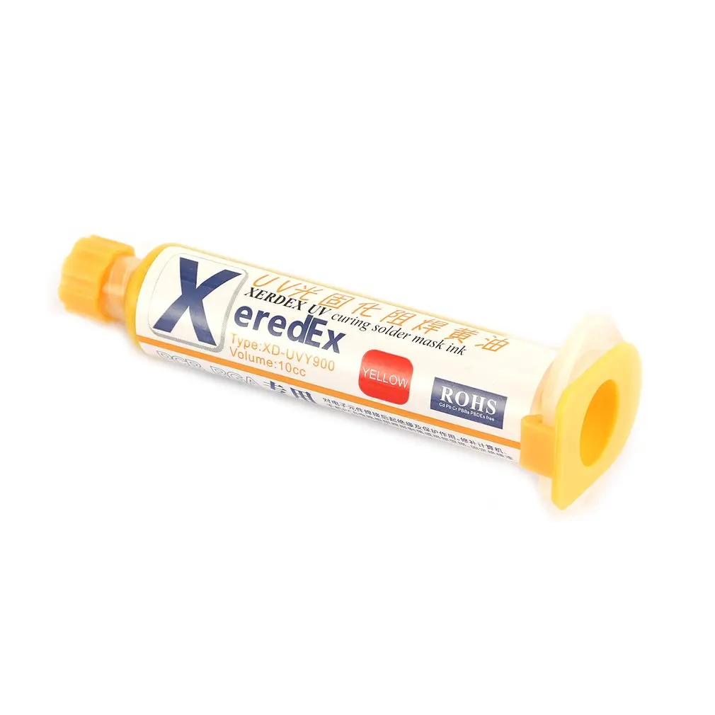 XEREDEX 10 мл УФ паяльная маска BGA PCB краска для предотвращения пайки пасты флюс КОРРОЗИОННОЕ отверждение припоя защитная маска чернила
