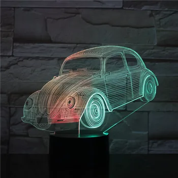 

3D Usb Led Night Light for Children Table Lamp Battery Powered Night Light with Sensor Customize Dropshipping