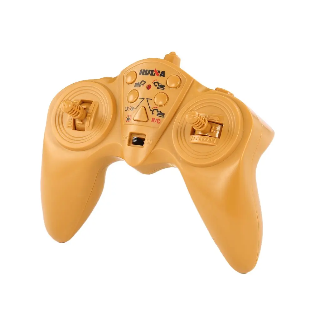 HUINA TOYS 1510 2,4G 1/16 11CH Сплав RC экскаватор грузовик инженерный строительный автомобиль с поворотом звуковой светильник