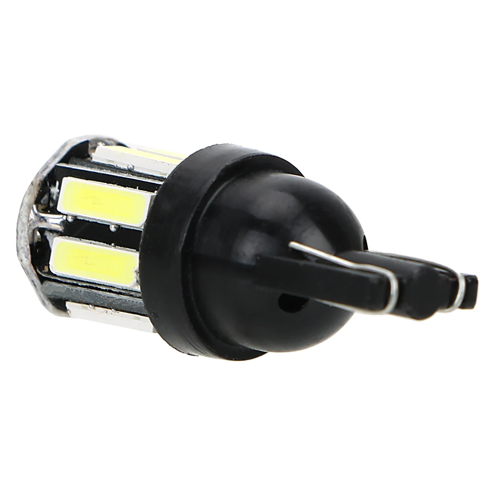 FORAUTO 1 пара T10 W5W 7020 10SMD Приборная панель автомобиля лампа для чтения свет сигнальные лампы белые лампы для габаритных огней