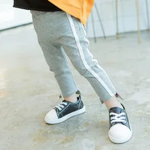 A mu hou Crawler, новые осенние детские леггинсы, корейский стиль, чистый хлопок, удобные мужские и женские детские леггинсы