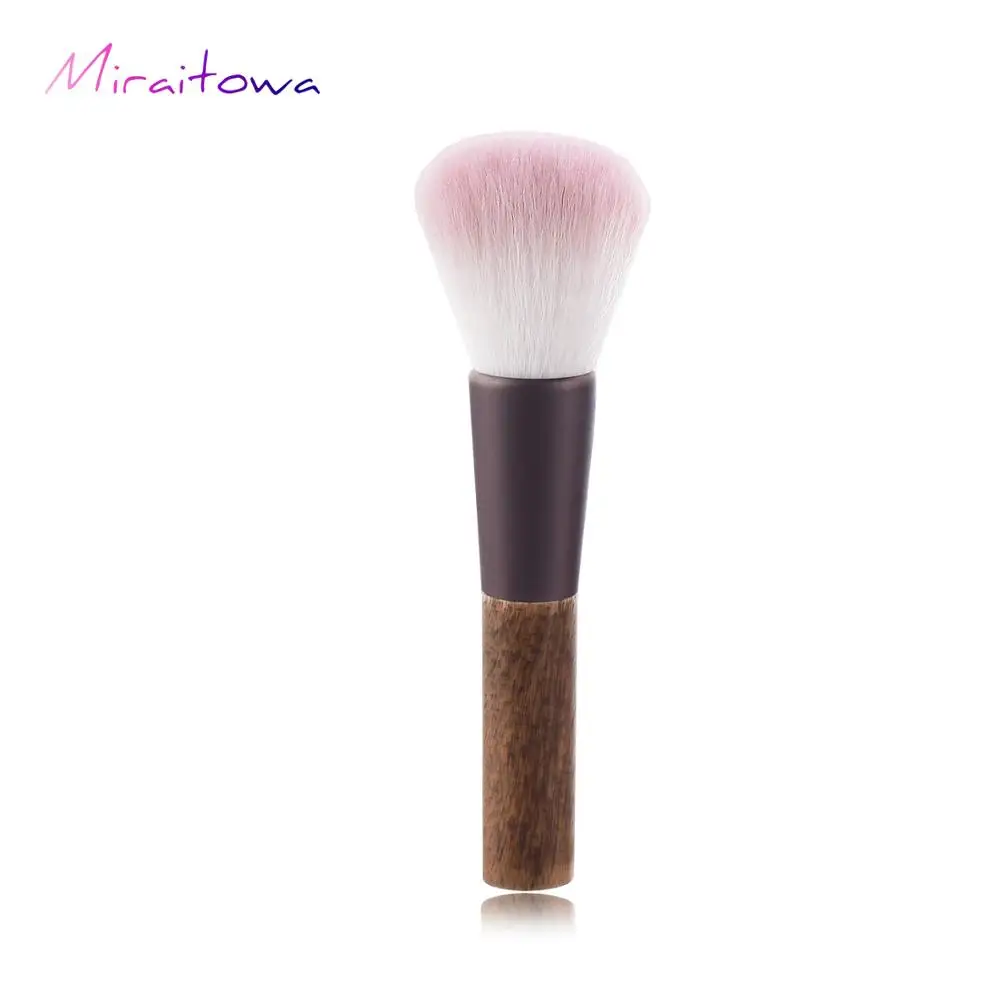 Beauty Powder Brush Makeup Brushes Blush Foundation Round Make Up Large Cosmetics Wood Handle Brushes Soft Face Makeup - Handle Color: T-01-460