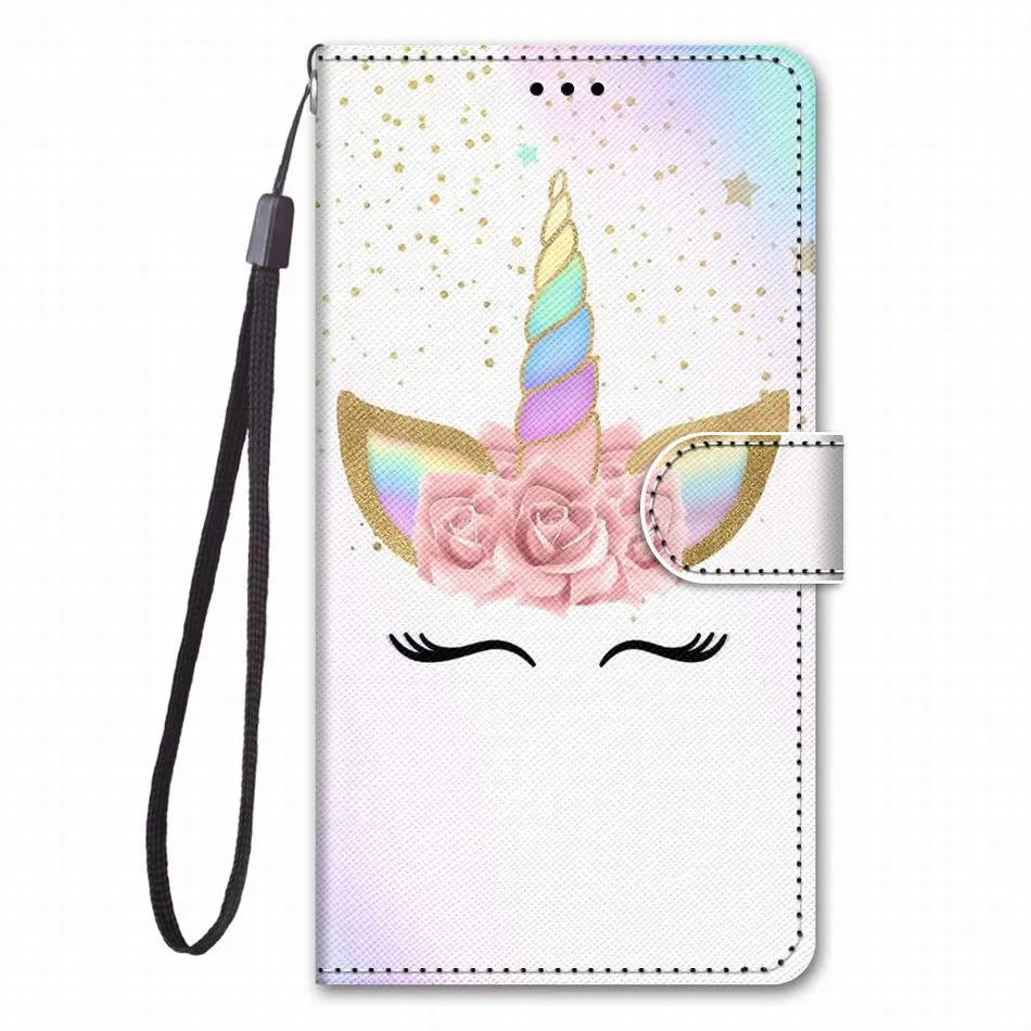 Eyelash Gold Glasses Откидной Чехол для телефона, чехол для samsung Galaxy S9 Plus+ S8 S7 S6 S5, чехлы для телефона для мальчиков и девочек, милые цветные чехлы с изображением волка, тигра, E08F - Цвет: Eyelash Gold Glasses