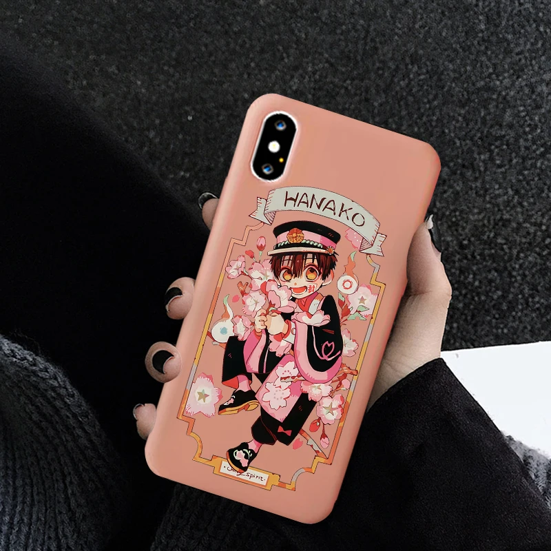 Jibaku Shounen Hanako Kun силиконовый чехол для телефона iPhone 12 X XR XS 11Pro MAX 7 8 Plus 9 SE2 в