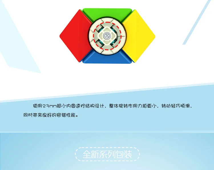 Yongjun второй заказ Пирамида Xuanliang четыре цвета специальная форма обучающая забавная гладкая головоломка волшебный куб игрушка для снижения давления