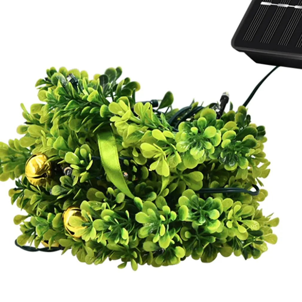 Outdoor Solar Wreath 24Led Color Light String Wedding Decoration Light Wreath Ground Insert Solar Light String