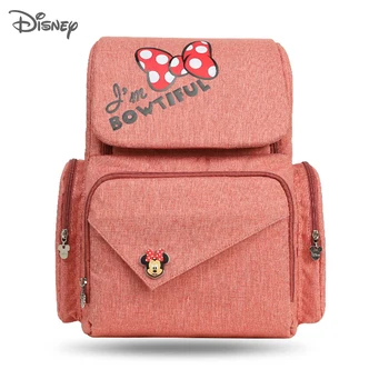 

Brand Disney Nappy Bag Minnie Mickey Backpack Mummy Diaper Bags Mother Maternity Travel Backpack Baby Care Mom Nursing Handbag