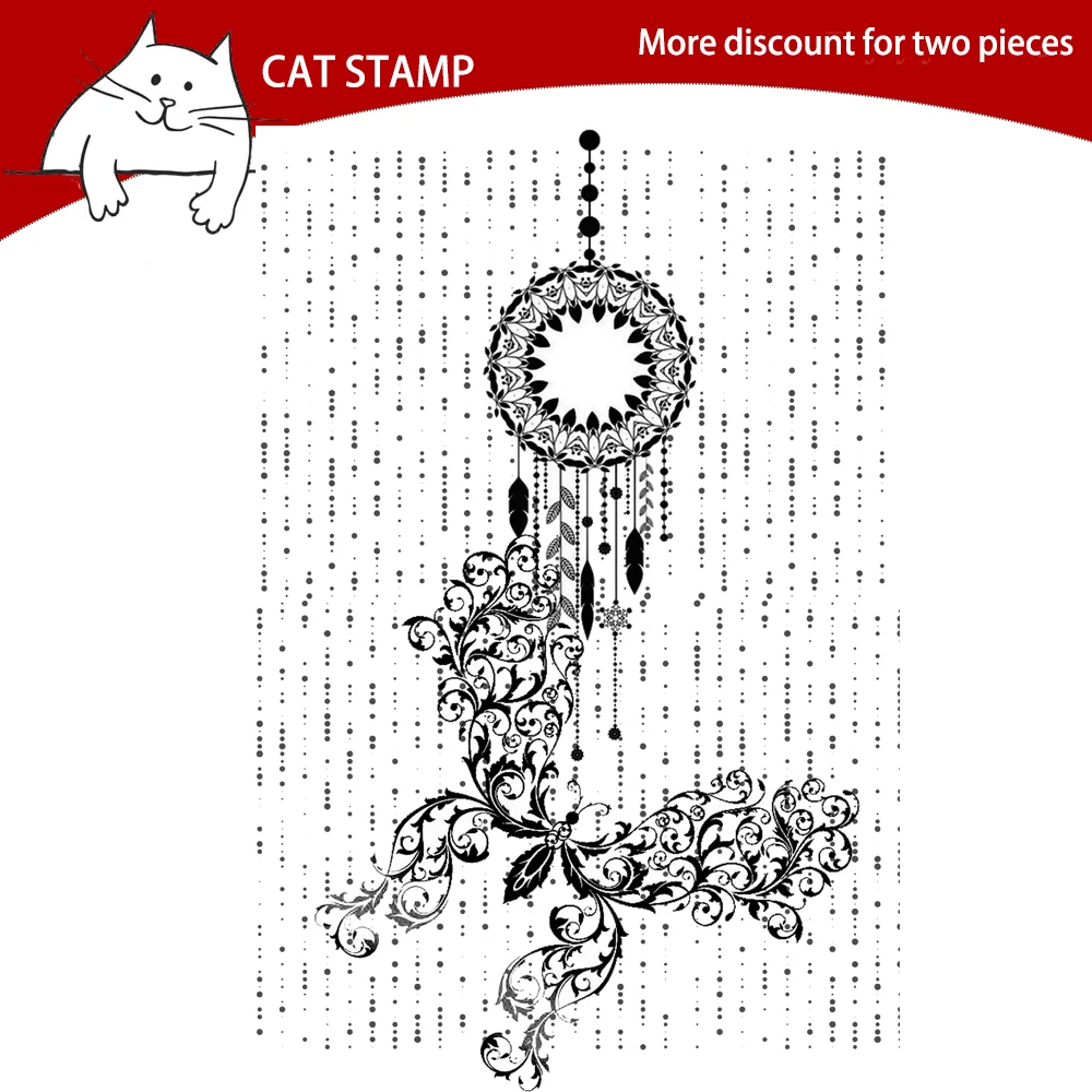 

Butterfly Net Transparent Clear Stamps For Scrapbooking Card Making Photo Album Silicone Stamp DIY Decorative Crafts