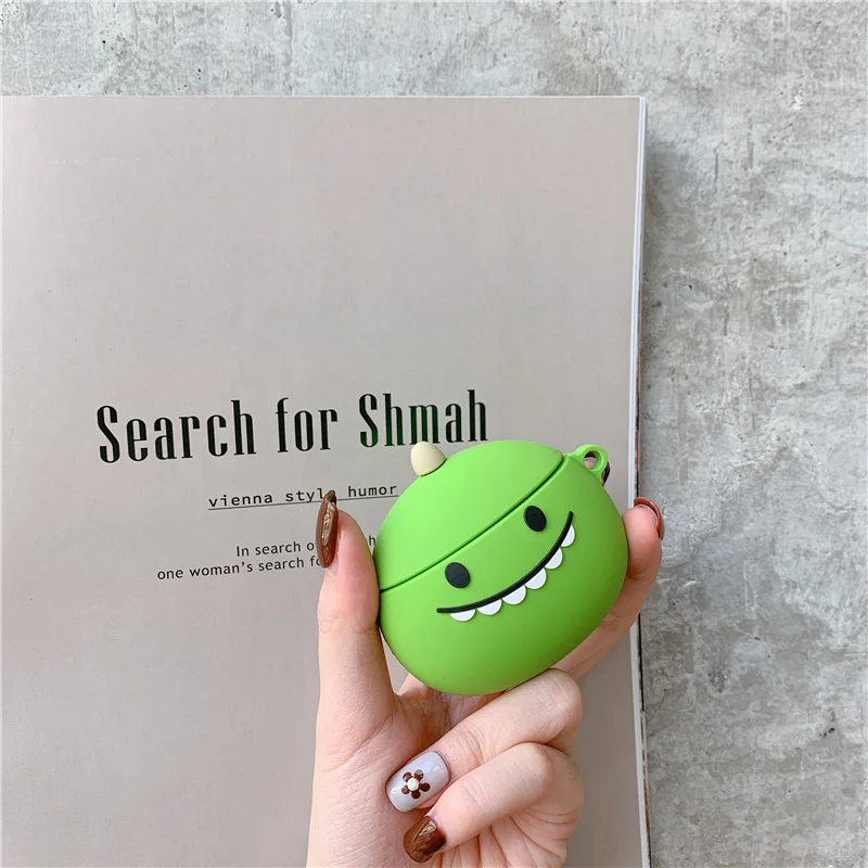 3D чехол для наушников для Airpods,Милый мультфильм Король Лев Крышка для Airpods 2,Силиконовый чехол для наушников с брелоком