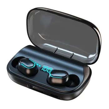 

T11 TWS Bluetooth 5.0 IPX7 Waterproof 9D Stereo LED Screen Wireless Earphones