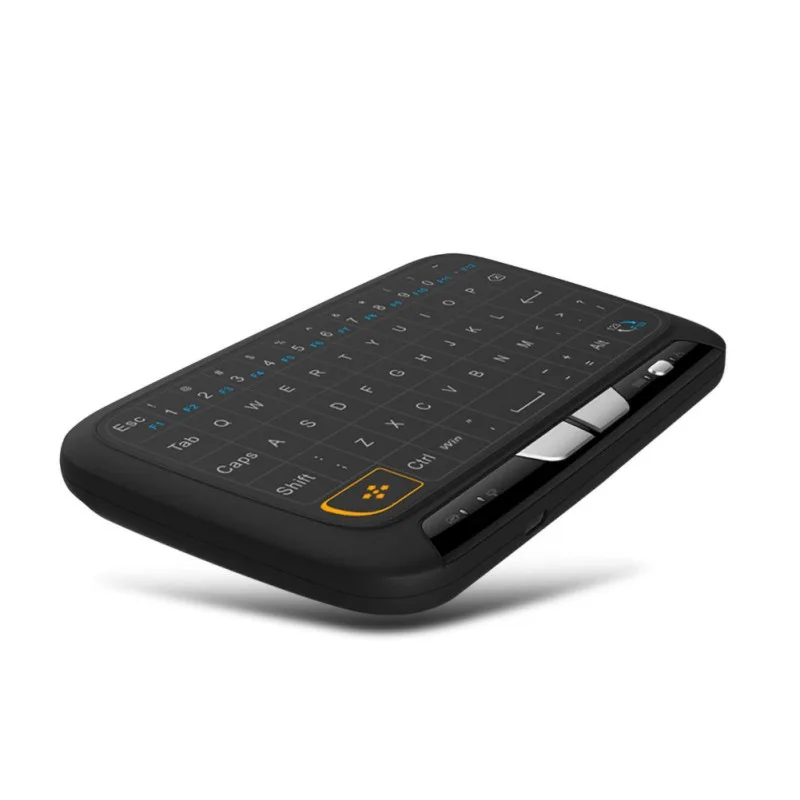 H18 Mini Wireless 2 4GHz Keyboard Air Mouse Large Full Screen Touchpad USB Black New 3