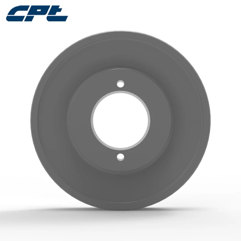 CPT чугунный v-belt шкив sheave BK60H для 4L, A, B, 5L ремней, 1 паз, 5,7" OD, ISO9001 сертифицированный шкив ремня BKH