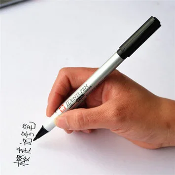 Япония вишневый цвет маркировочная ручка жирная маленькая двуглавая маркировочная ручка вишневый цвет ручка для черчения guang pan bi