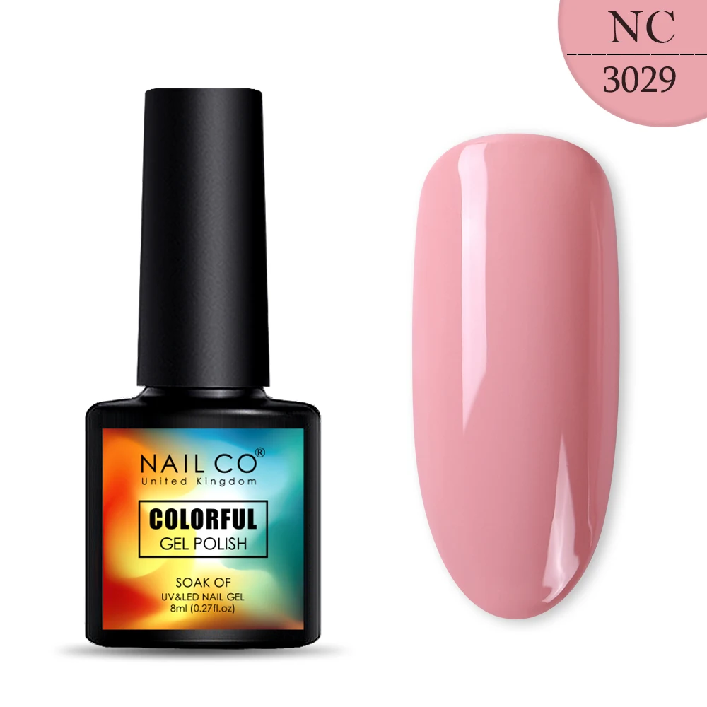3029 NAILCO, 8 мл, 130 цветов, Гель-лак для ногтей Lucky color, Гель-лак для ногтей, дизайн ногтей, Гель-лак Esmalte Nails Lak Hybrid Soak Off - Цвет: 3029