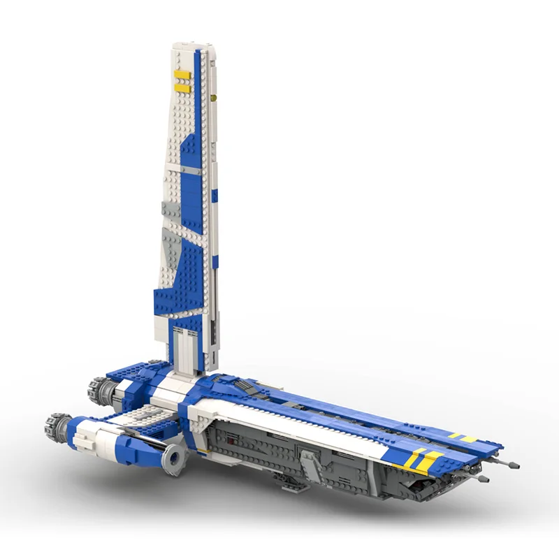 Строительные блоки BuildMoc Звездные игры модель Stinger Mantis серия павшая планета