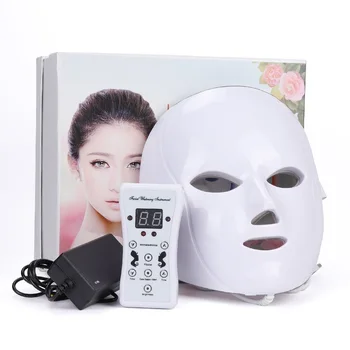 

7 Colors LED Facial Mask Light Therapy Skin Care Rejuvenation Wrinkle Acne Removal Face Beauty Instrument LED Photon Mask