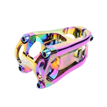 

KRSEC MTB Bike Stem 31.8x50mm 7075 Aluminium Alloy CNC Ultralight Short Mountain Handlebar Stem XC AM FR Bike Stem Colorful