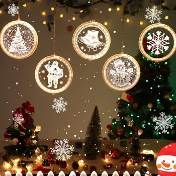 

1pc Decorative Portable Creative Charming Curtain String Light light String Curtain String Light for Party