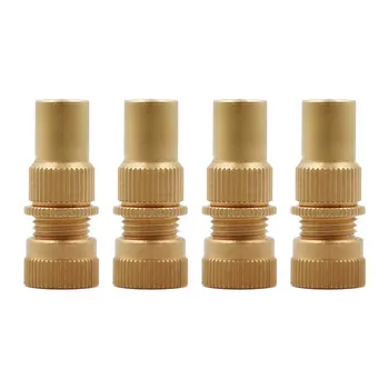 

New 4Pcs 4WD Outlet Universal Off-road Automatic Tire Brass Deflator Valve Adapter 6-30 PSI Adjustable bleeder Set
