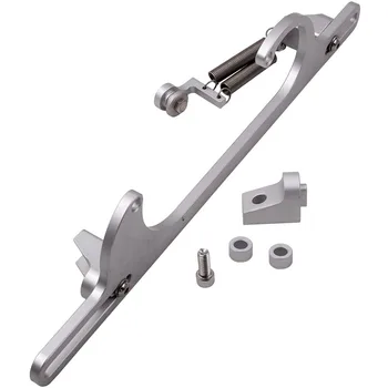 

Silver Throttle Cable Carb Bracket Carburetor Fits for Holley 4150 4160 350 SBC