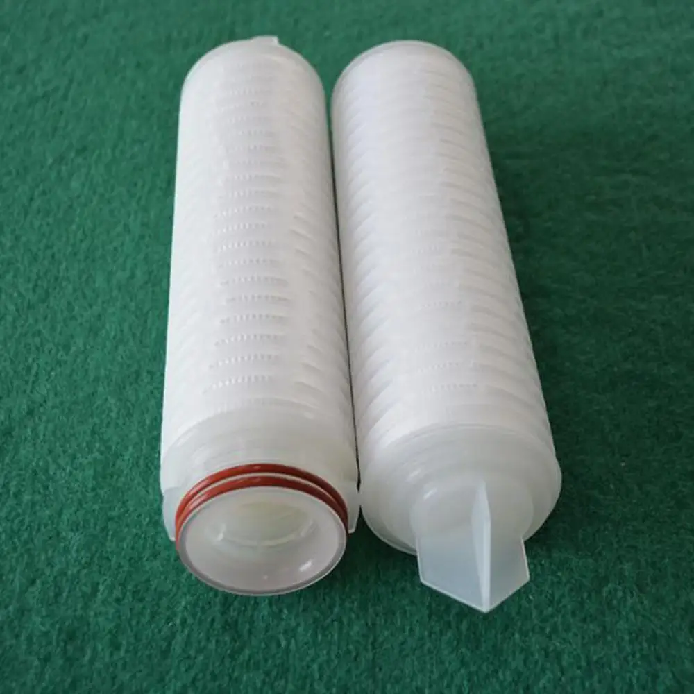 0.22 Μm Polypropylene Micro Fiber Membrane Pleated Filter 