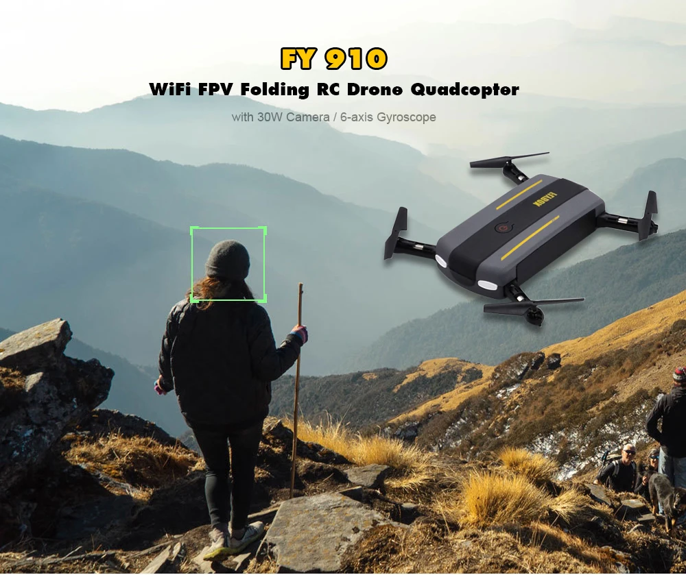 Новинка Радиоуправляемый Дрон Wi-Fi FPV складной Дрон-Квадрокоптер с дистанционным управлением и HD Камера 6 оси гироскопа удаленного Управление светящийся вертолетик-Ящик для игрушек