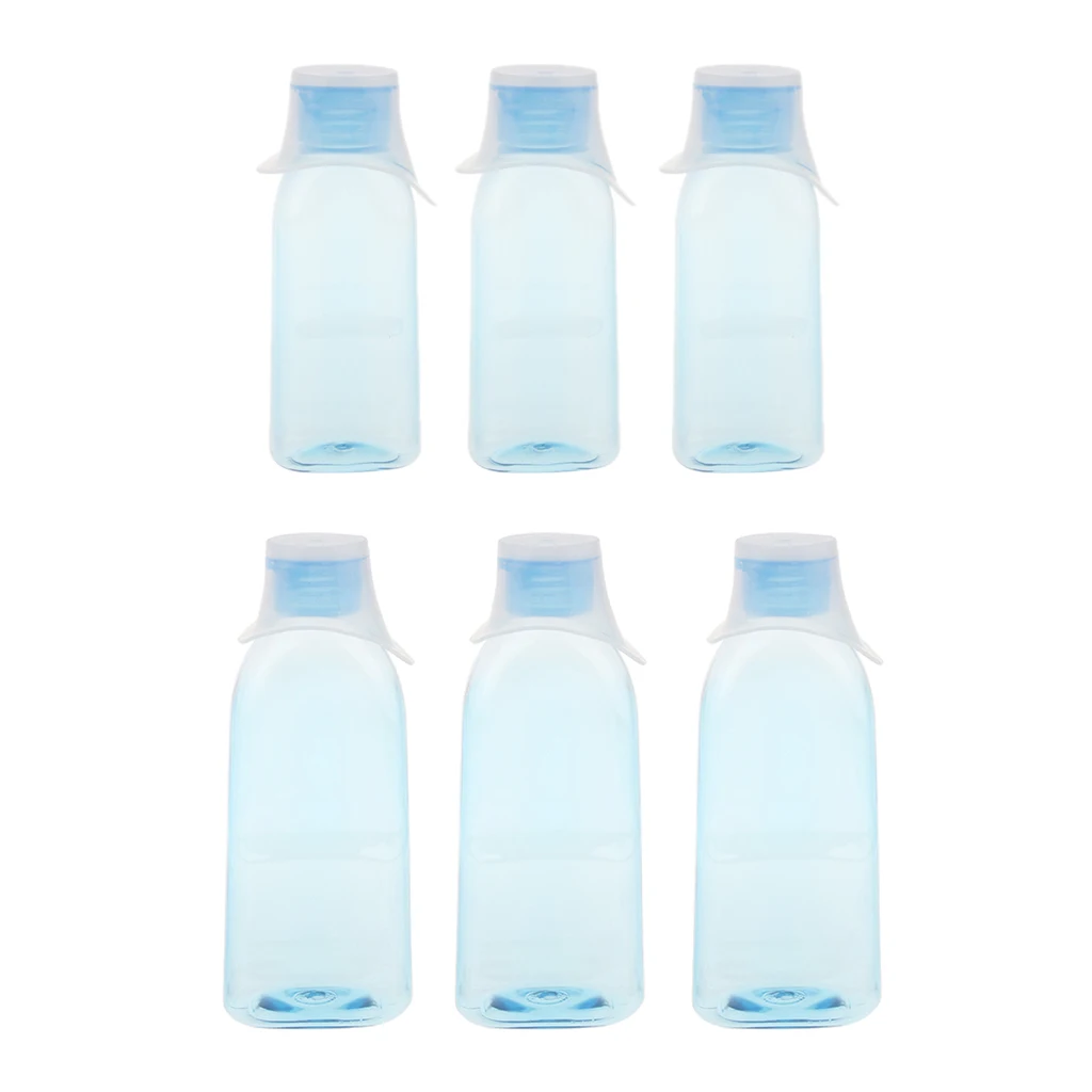 12x, Refillable Empty Bottle Cup for Mouthwash Eyewash Shampoo Home& Travel