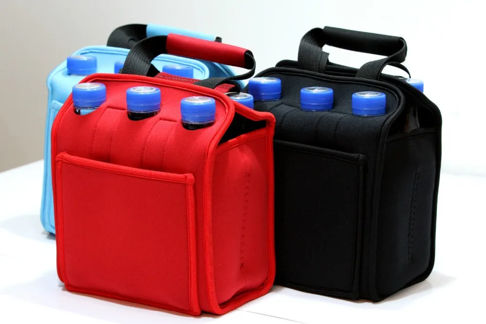 insulated six pack cooler bags