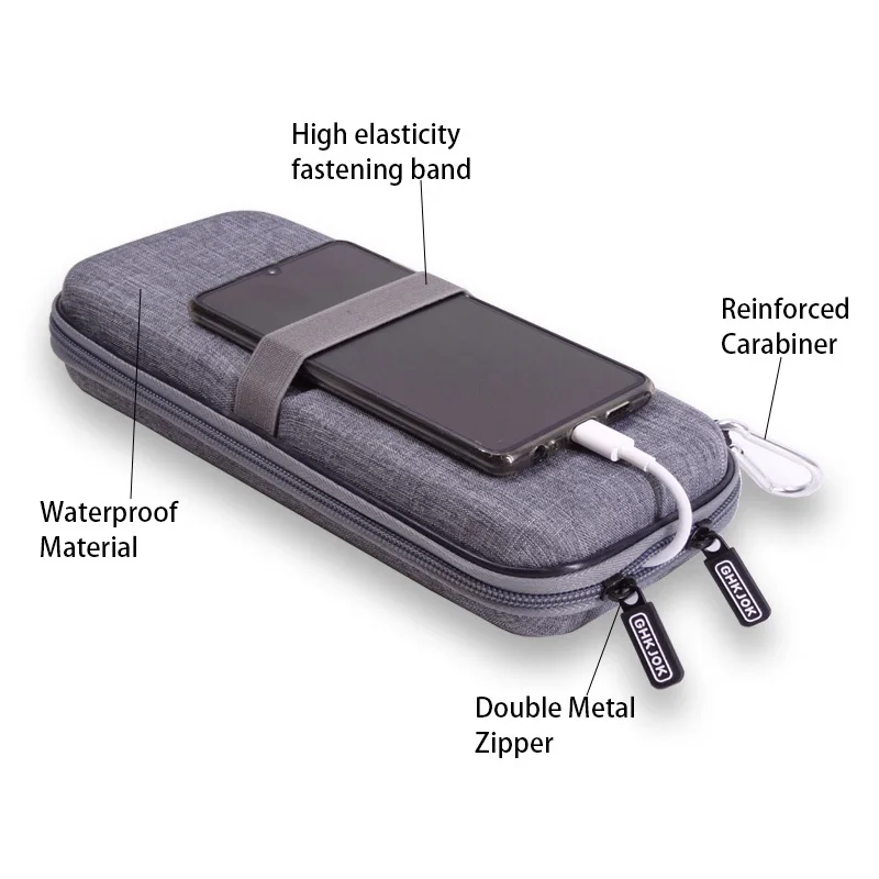 EVA Hard Portable Carrying Storage Bag Box Case Shell Travel Bag Mobile Power Cover