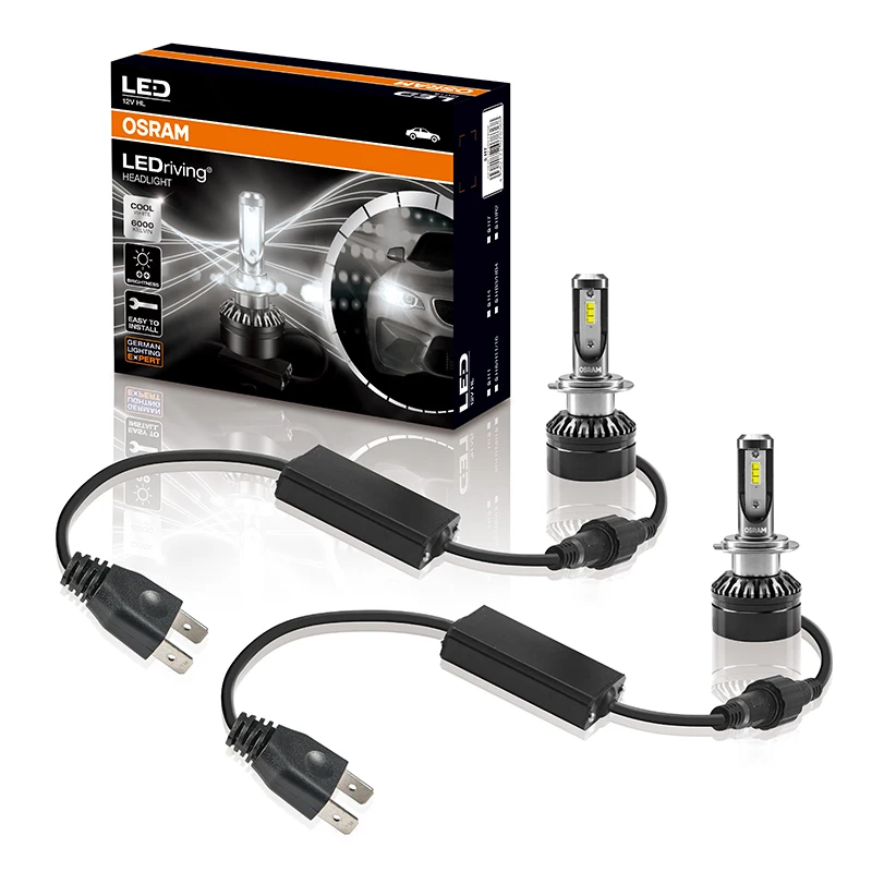 Cena Zrealizuj zakupy OSRAM H7 LED reflektor samochodowy H11 H1 H4 żarówka LED HB4 HB3 9005 9006 led reflektor lampa samochodowa 12v 19W 6000K zwiększyć jasność, 50%