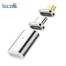 Type-C To Type-C Magnetic Transfer Connector Fast Charge Magnetic Conversion Head Blind Suction Magnetic Head Three-In-One head first c