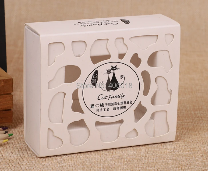 custom luxury recycle printed carton soap box wholesale from China-DH2111