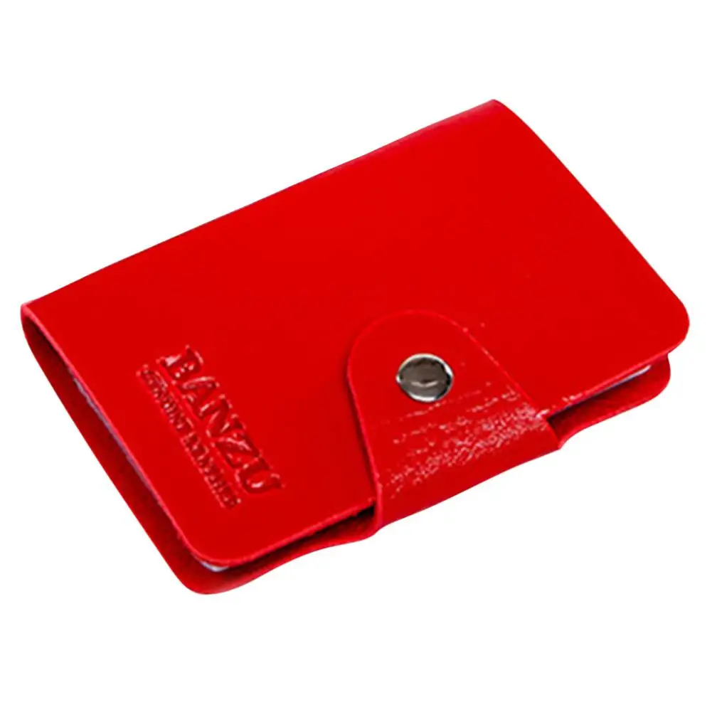 

PinShang Men 10-slots ID Bank Credit Card Bag Holder PU Leather Business Card Organizer Case Wallet