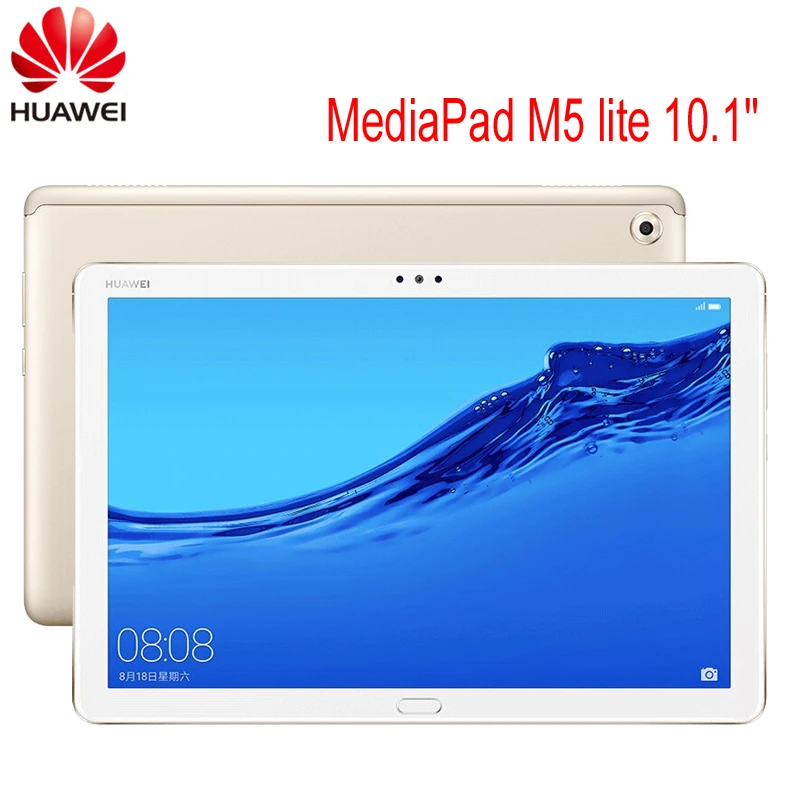 Планшетный ПК HUAWEI MediaPad M5 lite глобальная прошивка 10 1 дюйма 3 ГБ/4 ГБ 32 ГБ/64 Гб/128