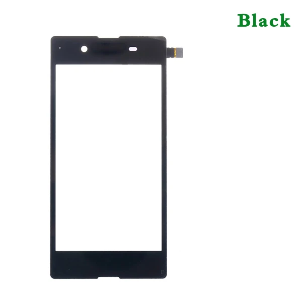 10 шт./лот высокое качество 4," для sony Xperia E3 D2203 D2206 сенсорный экран дигитайзер Переднее стекло объектив сенсорная панель - Цвет: Черный