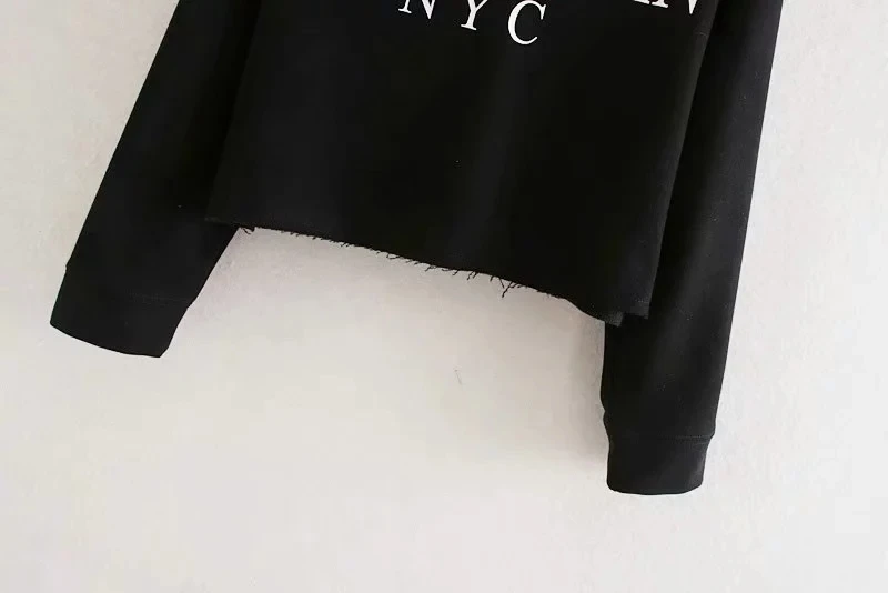 Увядшие зимние толстовки для женщин BTS high street Manhattan и Brooklyn cities печать с капюшоном Женский свитшот, пуловер Топы