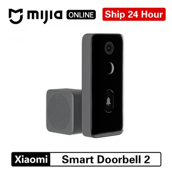 

Xiaomi Mijia Video Doorbell 2 AI Smart Doorman Face Detection Cloud Storage HD Night Vision Voice Intercom Real-time Monitoring