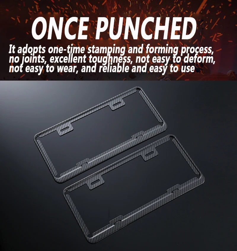 2 шт. рамка для номерного знака из нержавеющей стали кронштейн со стандартными