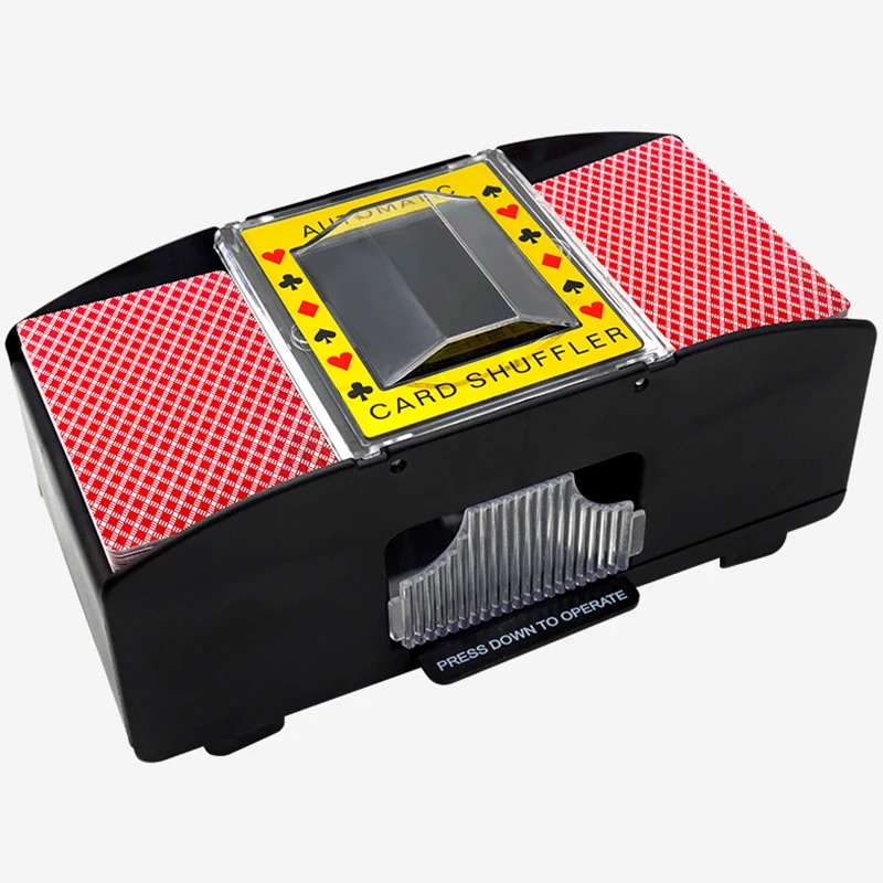 baralho Jogo de tabuleiro poker jogando cartas elétrico automático shuffler festa entretenimento e entretenimento essentials poker jogando ferramenta