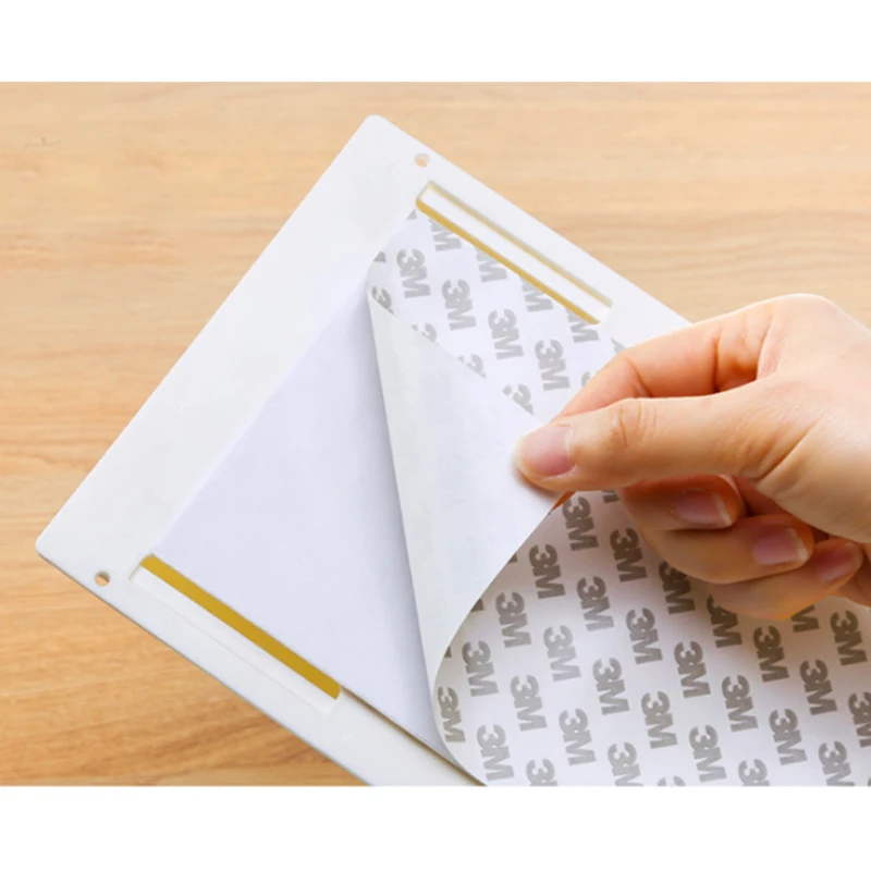 Office Organizer Self Stick Pencil Tray Desk Table Storage Drawer Box Under Desk Stand Self-adhesive Under-Drawer Storage Box