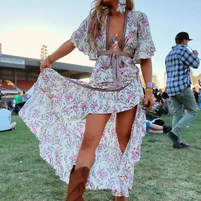 rayon cotton dresses