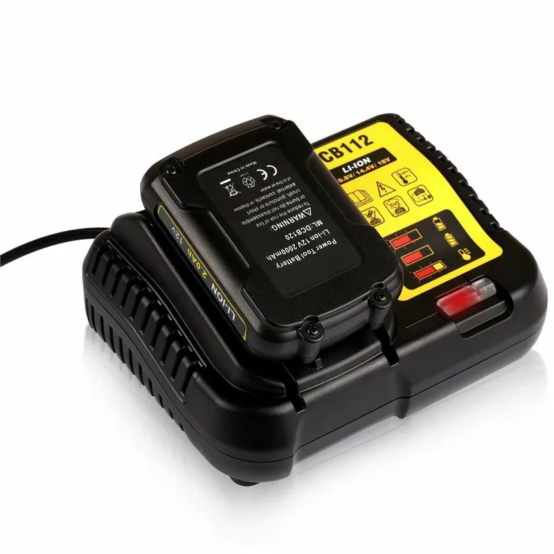 Быстрое зарядное устройство с несколькими аккумуляторами для Dewalt 10 8 18 в XR Li Ion DCB112