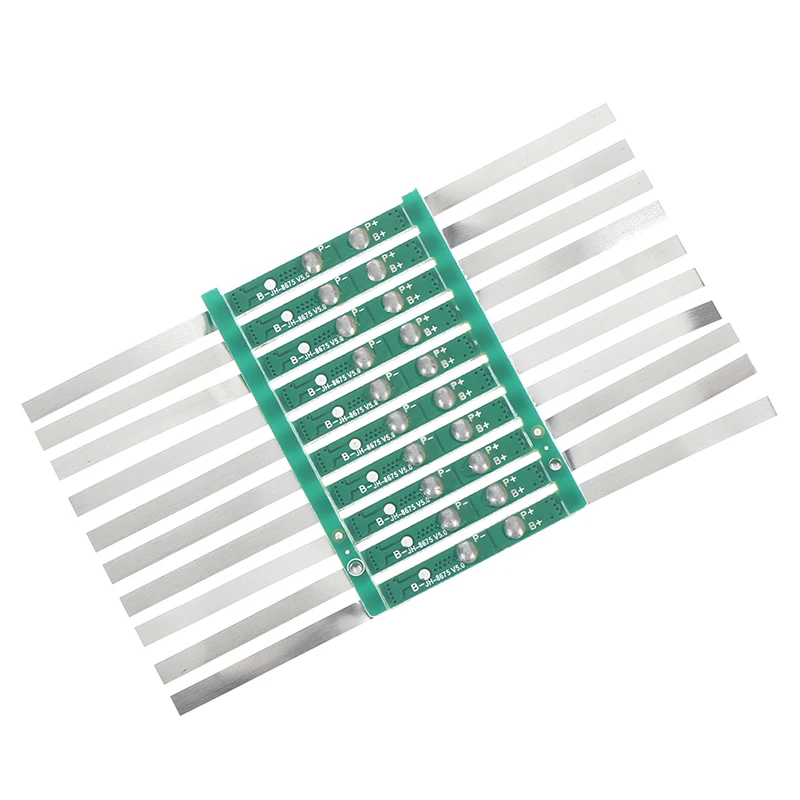 10PCS 1-3A 3.7V li-ion BMS PCM battery protection board pcm for 18650 lithium ion li | Инструменты