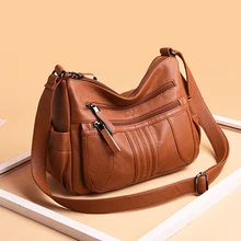 Женские сумки-мессенджеры летняя модная женская сумка из ПУ кожи сумки через плечо маленькие сумки через плечо