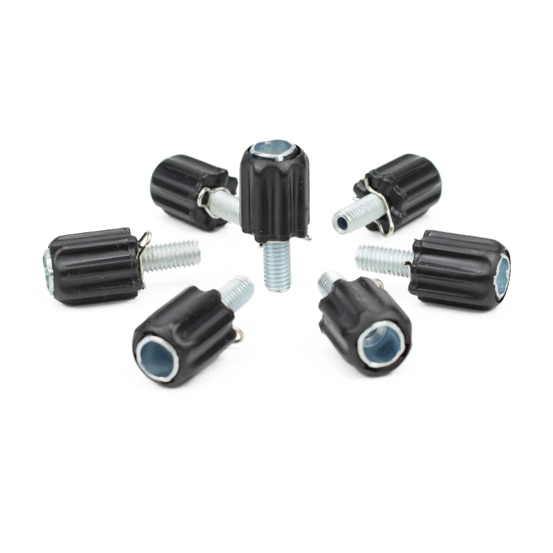 2pcs MTB M5 Variable Speed Fine Tuning Screw Brake Adjustment Screw Rear Dial Adjustment Screw Positioning Cycling Accessories
